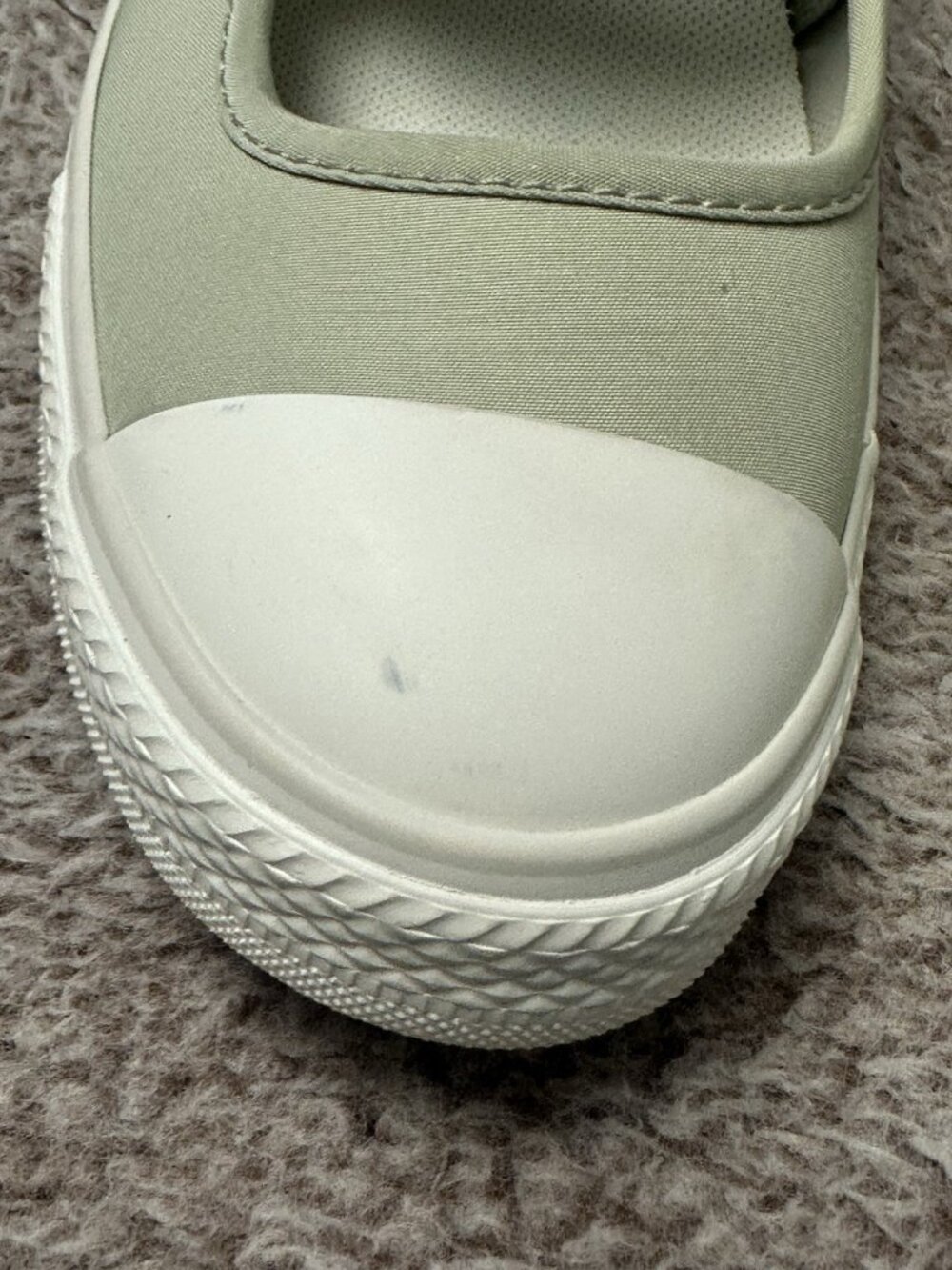 Converse Chuck Taylor All Star Dainty Ballerina Slip-on sneakers SZ-9 Green NWOB - Picture 11 of 13